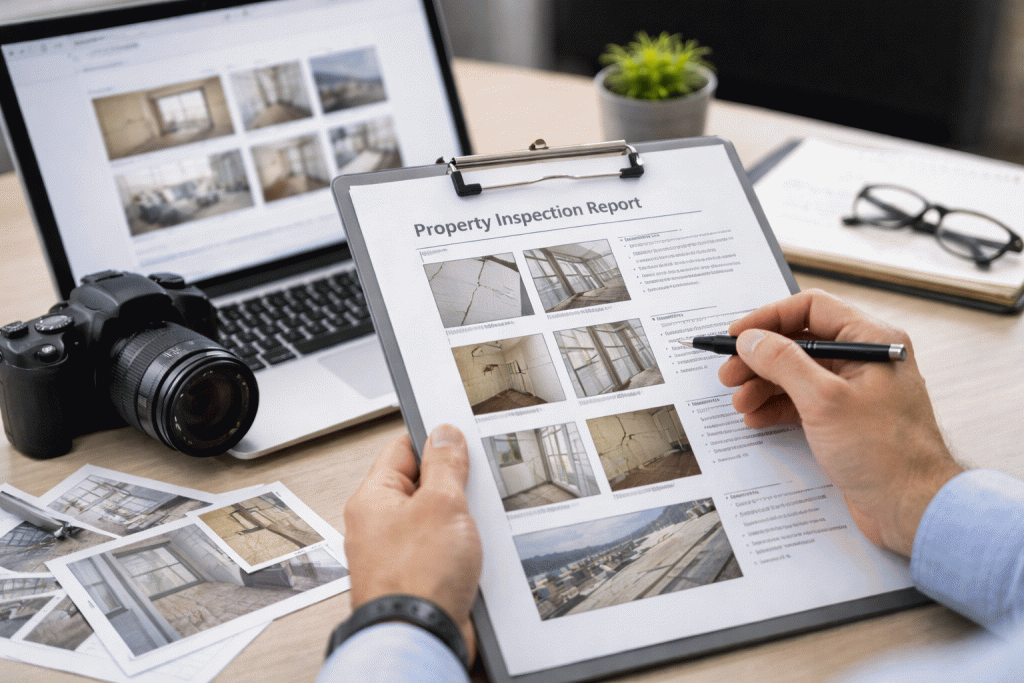 Independent property inspection report Tbilisi