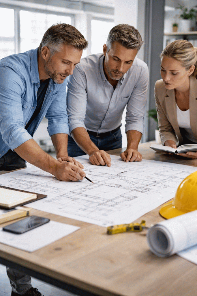 Tbilisi Property viewing team working